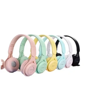Cartoon-Style Bluetooth Gaming Headphones
